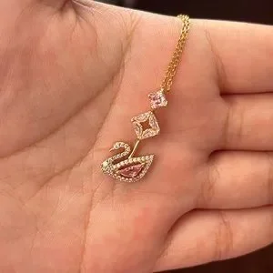 Swarovski | Jewelry | Swarovski Dazzling Swan Y Necklace